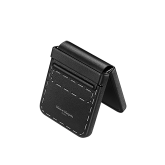 leathercase-folded Maison Margiela Silver