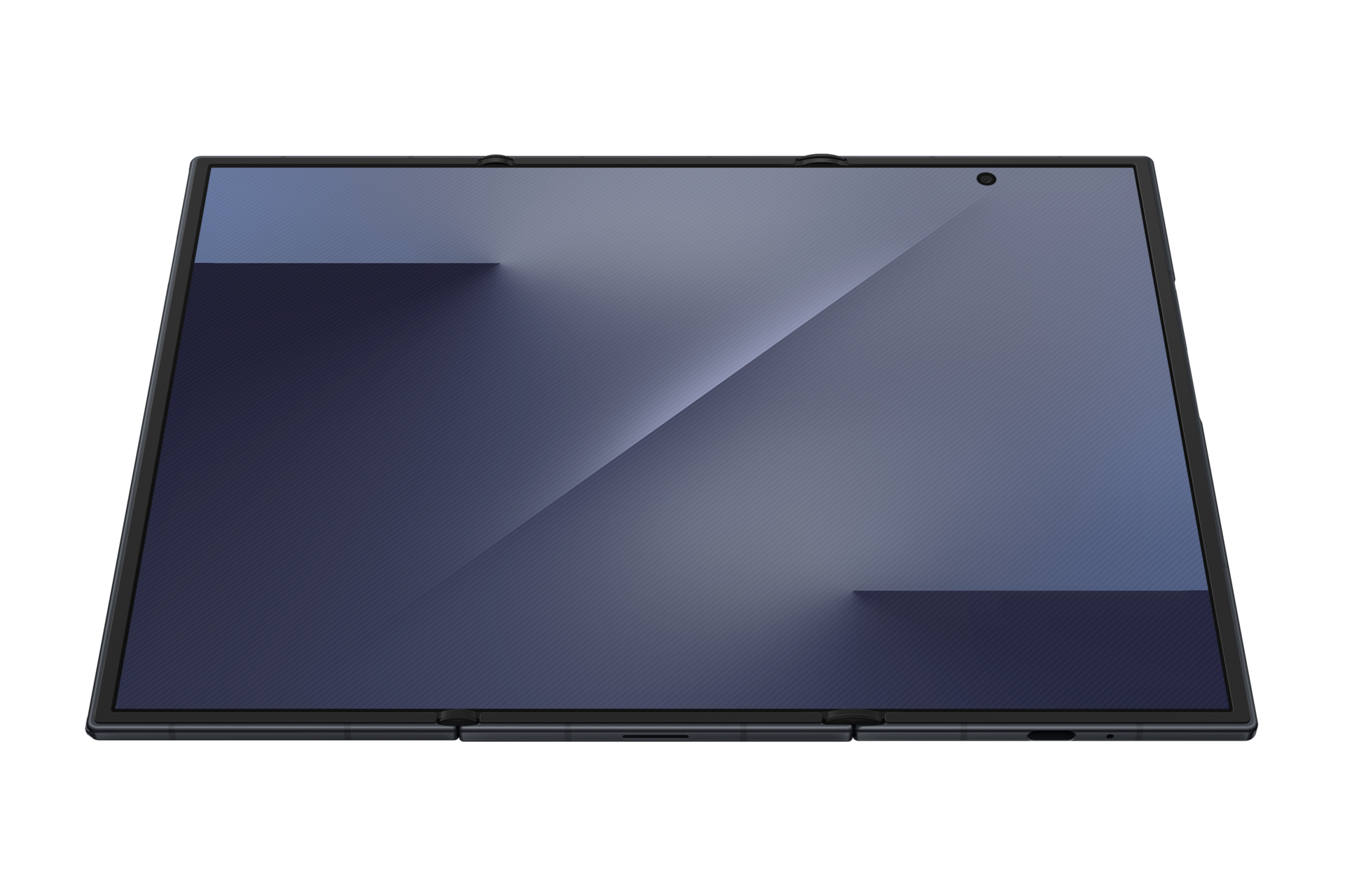 Galaxy Z TriFold Wide-Open-Front Crafted Black 