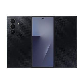 Galaxy Z TriFold Front Crafted Black 