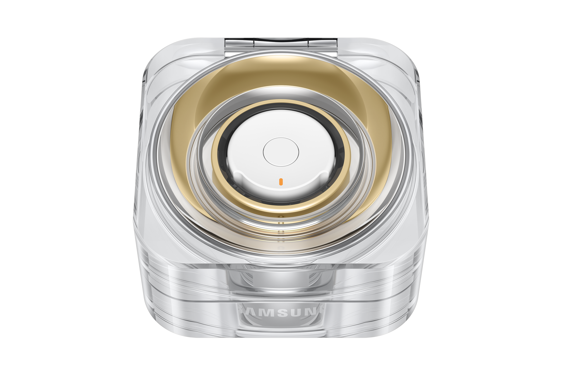 opened-wo--ring Titanium Gold